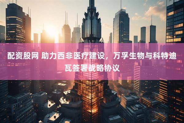 配资股网 助力西非医疗建设，万孚生物与科特迪瓦签署战略协议