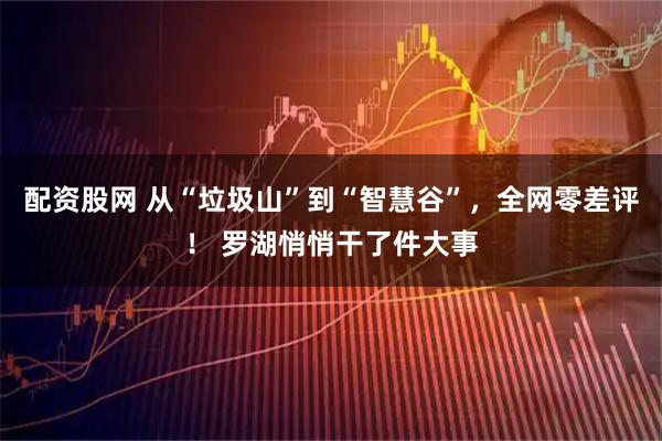 配资股网 从“垃圾山”到“智慧谷”，全网零差评！ 罗湖悄悄干了件大事