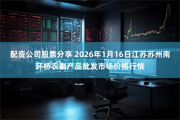 配资公司股票分享 2026年1月16日江苏苏州南环桥农副产品批发市场价格行情